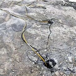 西双版纳岩石分裂机矿山开采爆破设备