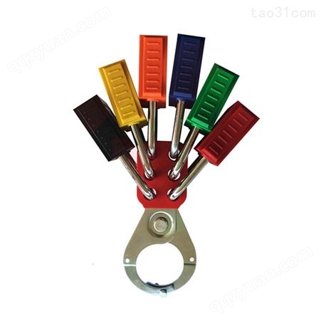 铂铒盾PATRON 安全挂锁上锁挂牌锁具11218白色不同花钥匙塑料锁体
