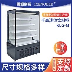 雪迎半高迷你饮料柜KLG-M 果盘饮料低温展示柜 商用小型饮料冷藏柜