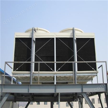 春田环保 定制安装 逆流玻璃钢冷却塔 100吨工业降温冷却水塔