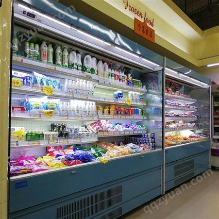 新款风幕柜保鲜柜水果蔬菜展示柜超市立式牛奶饮料冷藏雪迎保鲜立式冰柜