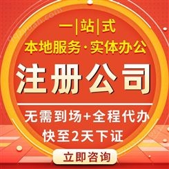 广州工商营业执照申请注册公司执照入驻电商 代理记账报税服务