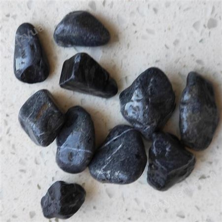 建材园林景观汇鑫矿业1-20mm抛光黑色精抛光卵石