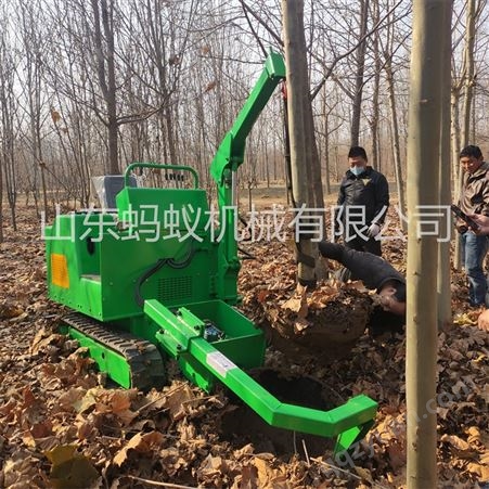 供应4瓣式挖树机 液压动力铲树机 40厘米直径带土球挖树机