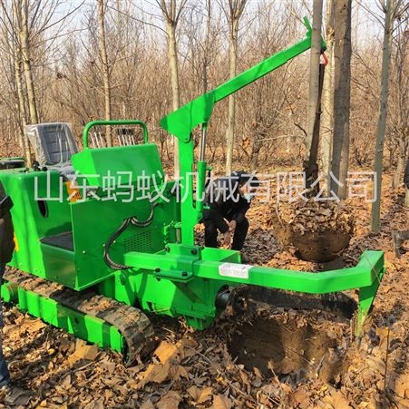 供应4瓣式挖树机 液压动力铲树机 40厘米直径带土球挖树机