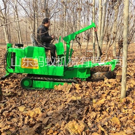 厂家供应一体式挖树机 直供桃树挖树机 出售圆弧刀片挖树机