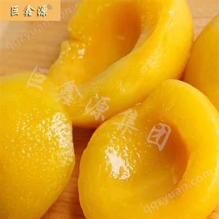 桃罐头出售 黄桃罐头山东巨鑫源工厂加工