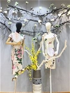 缇汇绣旗袍 夏季新款品牌女装 杭州品牌折扣女装货源