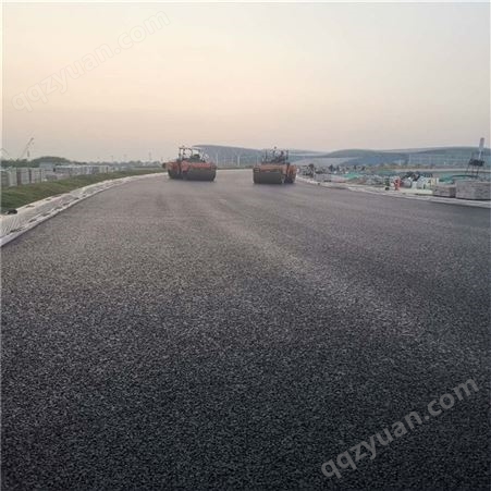 长沙路安 长沙县工业园铺沥青路面 公园铺彩色沥青路施工案例