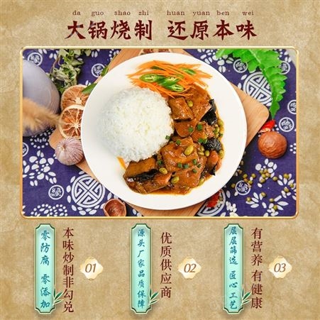 粮农速冻料包包家常豆腐 220g 中式快餐小碗菜外卖盖浇饭