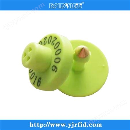 134.2KHZ FDX低频耳标 电子耳标 圆形封口 小猪种猪低频耳标