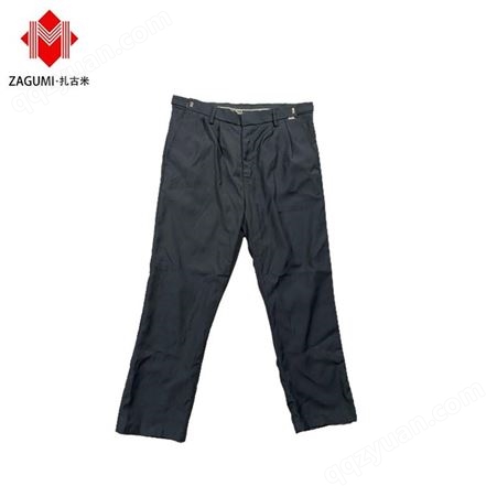 广州扎古米 旧衣服装出口批发二手市场科摩罗二手服装旧男款西裤二手衣服