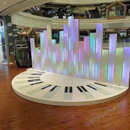 地板钢琴 商场景区互动踩踏音乐设备出售 谷瑞工艺品