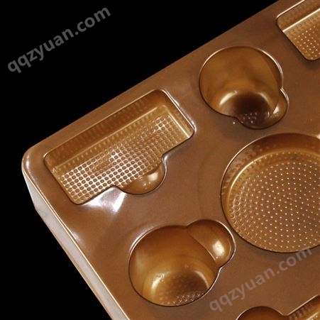 厂家定制批发巧克力吸塑包装盒 吸塑内托盘 塑料吸塑内托
