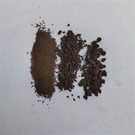 食品级锰砂滤料地下水祛黄水产养殖用锰砂的常用规格