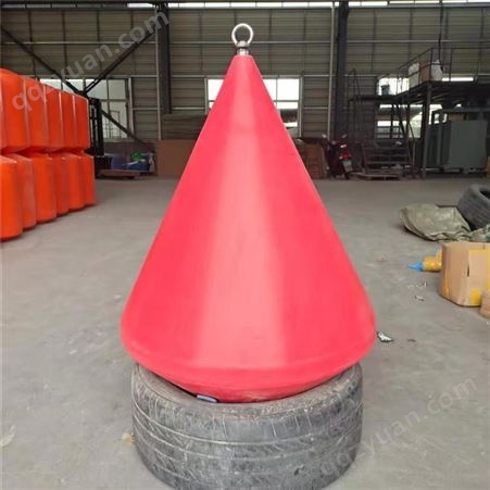 天蔚锥形塑料小浮标内河施工警戒作用直径700900警示浮漂