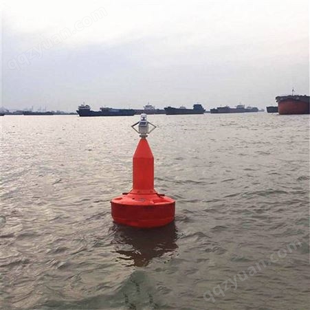 天蔚浅海景区聚乙烯材质700900塑料警示航标