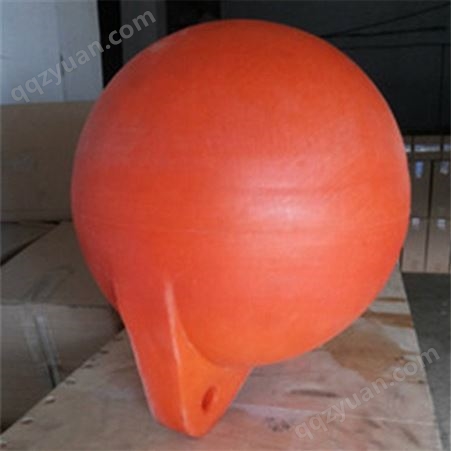 天蔚PE塑料直径400mm单耳警示浮球聚乙烯材质浮漂