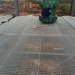 镀锌 检修化工吊顶平台钢格板 铝合金电缆沟盖板 拓疆重载力