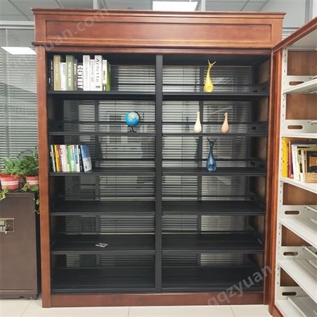 金盛存 图书馆专用书架 家庭落地书柜 加厚板材 承重力强