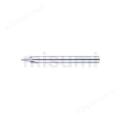 非标定制 硬质合金直刃型立铣刀 2刃・锥型 带倒角刃型 STCMEM4-0.7-15-45-1-1-T