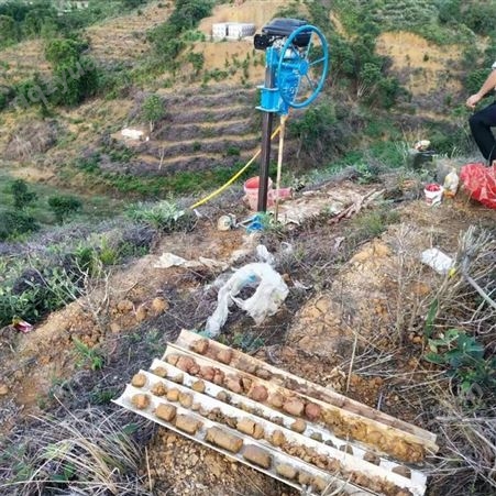 20米勘探背包钻机地质勘测便携式岩心钻岩石山单人野外山区取芯钻