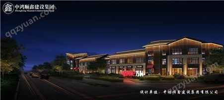绿城地产唐山南湖春晓项目四期夜景亮化设计方案