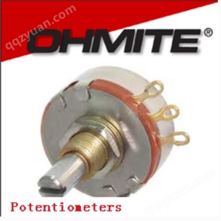 Ohmite旋转式电位计 可变电阻器RHS5K0E绕线扁平型
