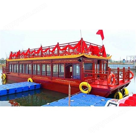 贵州黔东适合亲子旅游漂浮房垂钓船屋厂家10m或12m