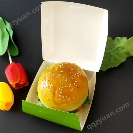 一次性汉堡盒 定制食品包装盒 加厚瓦楞打包纸盒定做