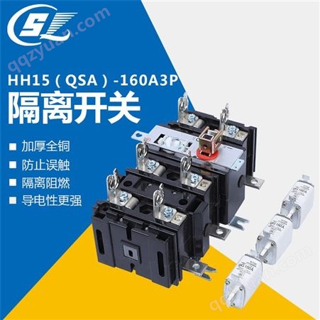 HH15(QSA)-160HH15(QSA)-160/3P熔断器式隔离开关熔断器组刀熔开关
