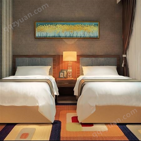 重庆全屋定制酒店家具 标间套装设计 选择重庆强木家具 欢迎咨询