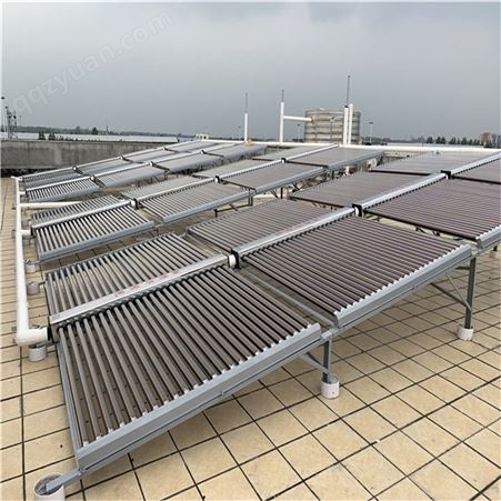 平板太阳能热水工学校楼顶施工程阳台壁挂采暖