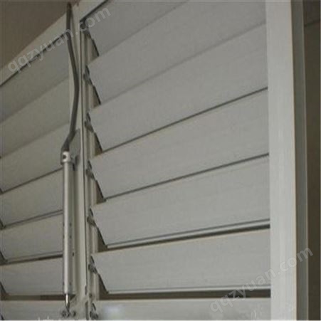 外墙空调罩百叶窗厂家 耐腐蚀铝合金空调百叶窗