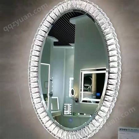 艺术镜子 镜面玻璃定制 幻彩创意简约立体梳妆镜 浴室镜